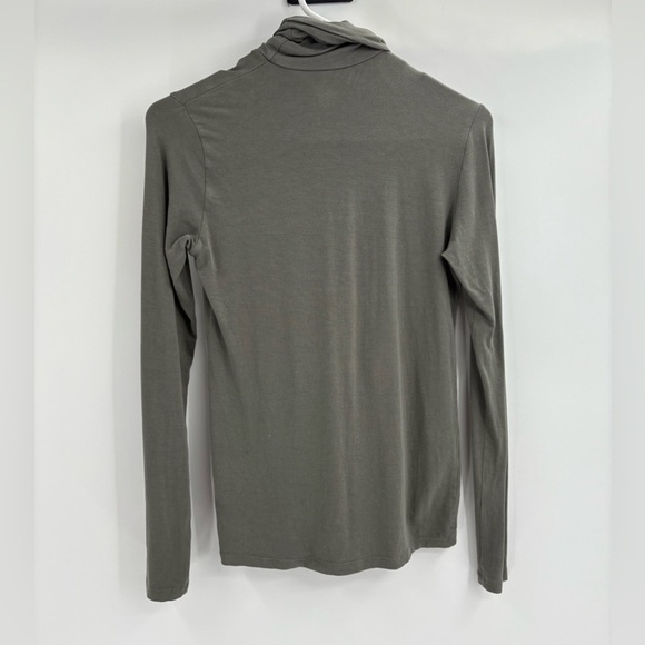 Majestic Filatures Shirt Deluxe Tee Turtle Neck Superwashed Gray Casual small - Picture 8 of 16